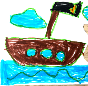 A child's drawing