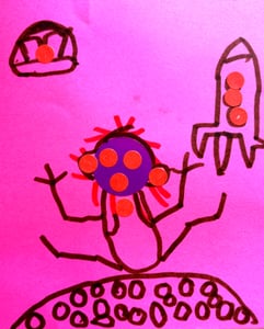 A child's drawing