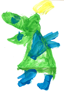 A child's drawing